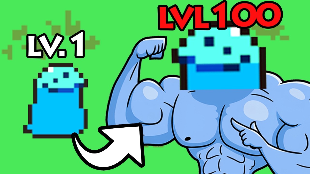 essa SLIME precisar comer para EVOLUIR