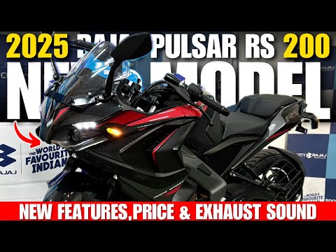 2025 Bajaj Pulsar RS 200 Full Review🔥| New Features & Price | bajaj pulsar