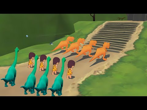 Dinosaur Shifting Run 🏃‍♂️🚗🚲🚦All Levels Gameplay Walkthrough Android,ios Max Level 93