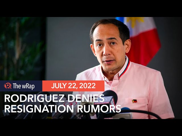 Executive Secretary Vic Rodriguez dismisses resignation rumors: ‘I am still here’