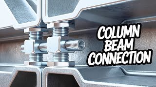 Understanding Beam-to-Column Bolted Connection Secrets |Connection Animation.