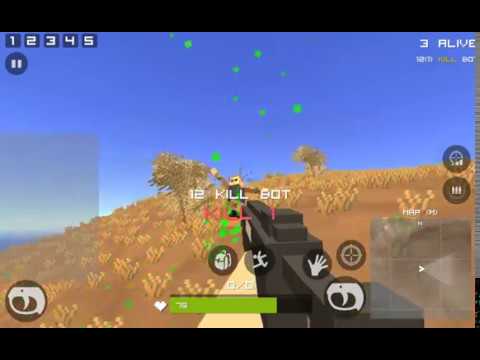 Grand Pixel Royale Battle 3D