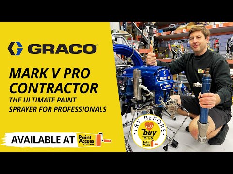 Graco Mark V Pro Contractor: The Ultimate Paint Sprayer for Professionals