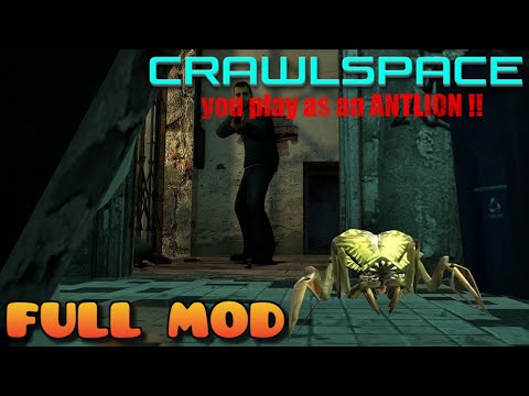 HALF LIFE 2 CRAWLSPACE | Full Mod Walkthrough | No Commentary