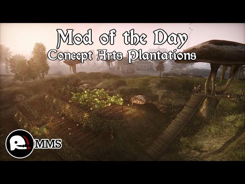 Morrowind Mod of the Day EP92 - Concept Art Plantations Showcase