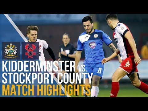 Kidderminster Harriers Vs Stockport County - Match Highlights - 10.04.2018