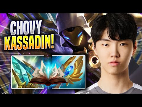 CHOVY PERFECT GAME WITH KASSADIN! - GEN Chovy Plays Kassadin MID vs Taliyah! | Season 2023