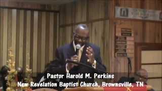 preview picture of video 'Pastor Harold M. Perkins preaching in Greenfield, TN'