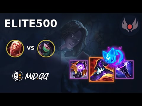 MID.GG: [ elite500 ] Vladimir MID vs Akali | EUW GRANDMASTER | LOL Season 2025