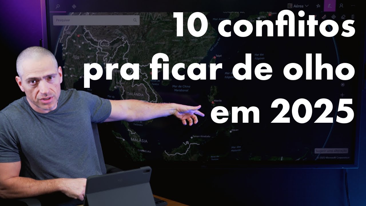10 MAIORES GUERRAS PARA FICAR DE OLHO EM 2025 | Professor HOC