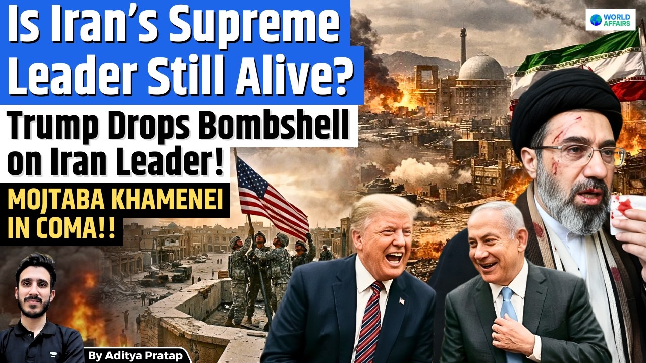 US-Israel Strike on Tehran: Mojtaba Khamenei Injured | Trump Says he's Alive