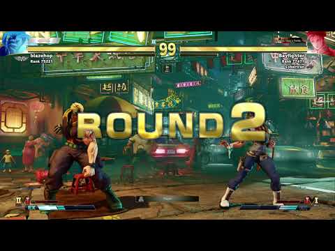 SFV blazehop (Nash) vs Bayfighter (Cammy) Set 3