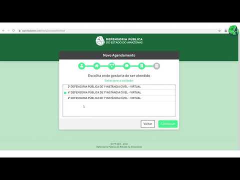 Como fazer agendamento online para a área Cívil