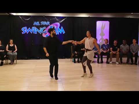 2019 All-Star SwingJam Novice Jack and Jill Final - Samuel Anspach and Lisa Betts LaCroix