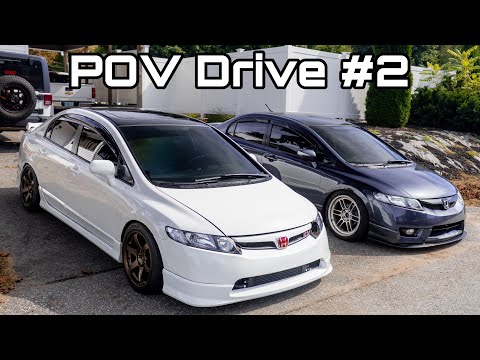 400whp Kraftwerks Supercharged Civic Si POV Drive #2