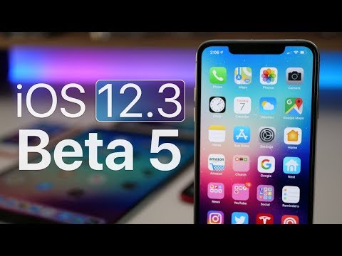 iOS 12.3 Beta 5 - What's New?