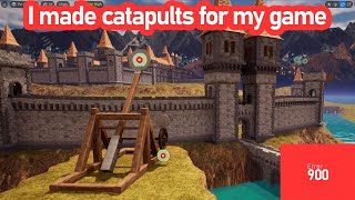 Siege the castle! I made a Catapult for my game