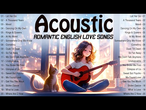 Top Trending Acoustic Love Songs 2024 🎙 Romantic Acoustic Music 2024 New Songs Cover With Lyrics