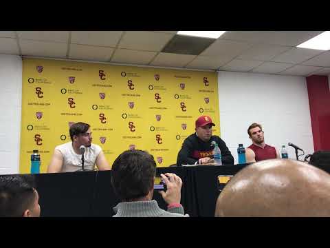 USC's Clay Helton, JT Daniels, and Cam Smith share their thoughts on season finale loss and more