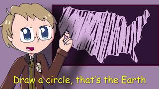 Download lagu America's Marukaite Chikyuu Animated mp3