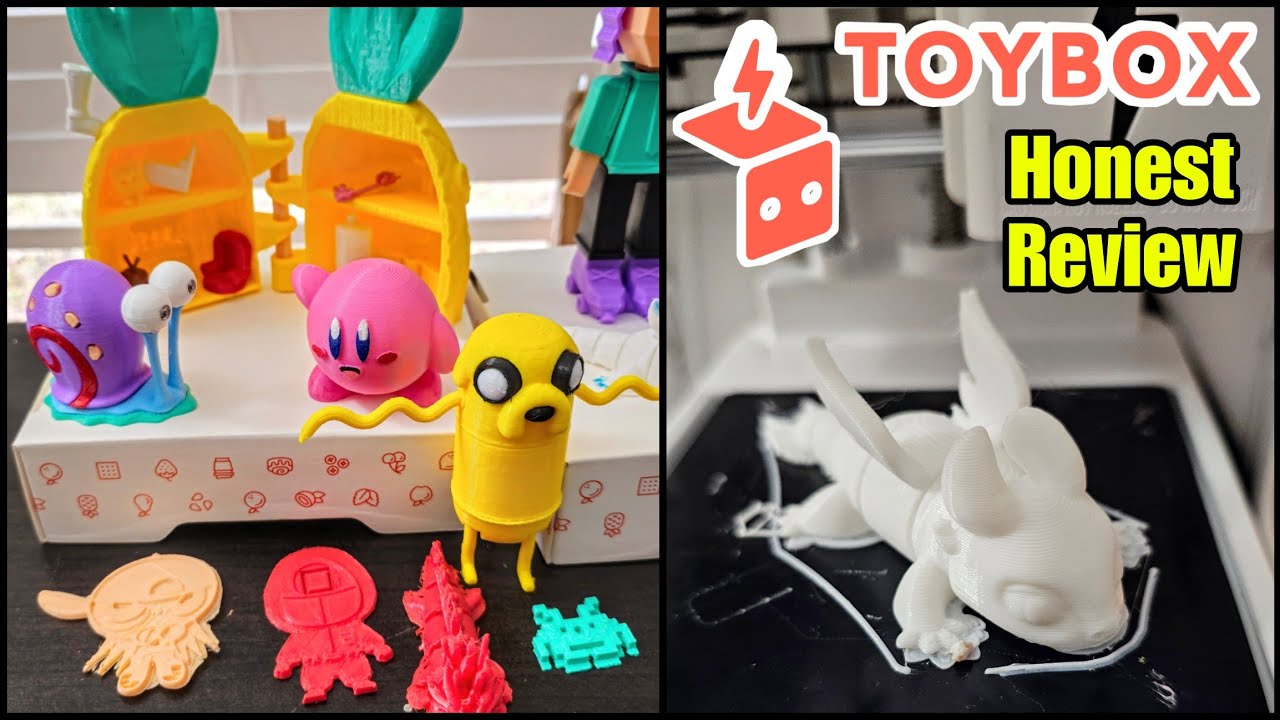 The Best 3D Printer for Beginners? | Toybox 3D Printer Review