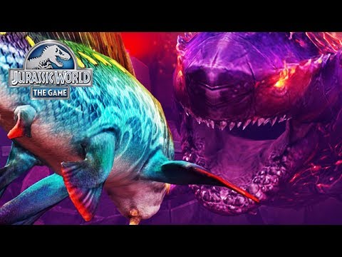 Jurassic World - Orthacanthus vs Colossus 04 Megalodon BOSS