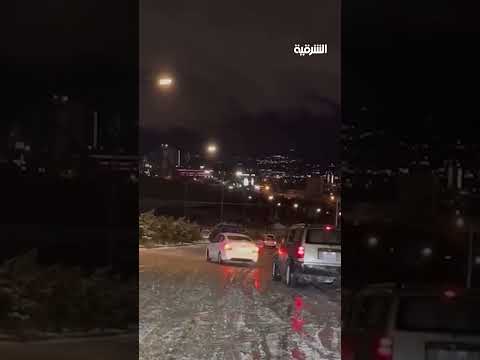 فيديو | تصادم بين سيارات على طريق دباشان في السليمانية بسبب الثلوج