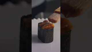 Artfully plated Hokkaido Uni