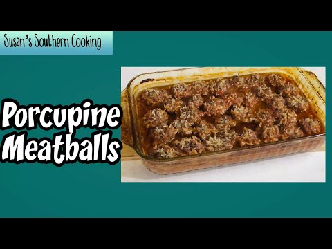 Porcupine Meatballs