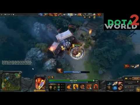 DOTA 2  Miracle Ember 4 Rapiers 1400 Damage   Highlights