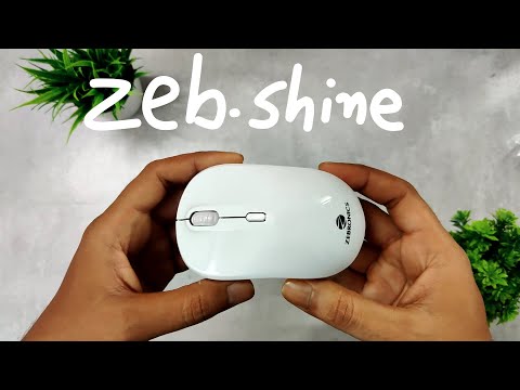 Zebroics zeb-shine 1600 dpi wireless mouse