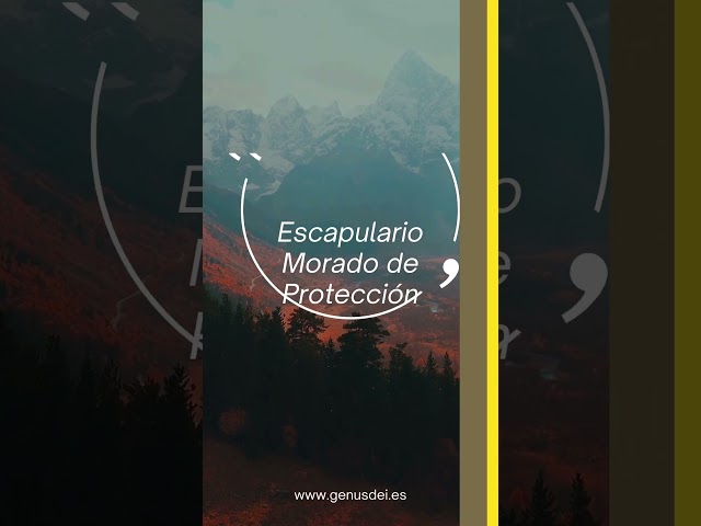 Vídeo relacionado con Escapularios Católicos, Collar Morado de Bendición y Protección, Escapulario de Marie Julie Jahenny, Hecho a Mano, Regalo para Decoración Religiosa