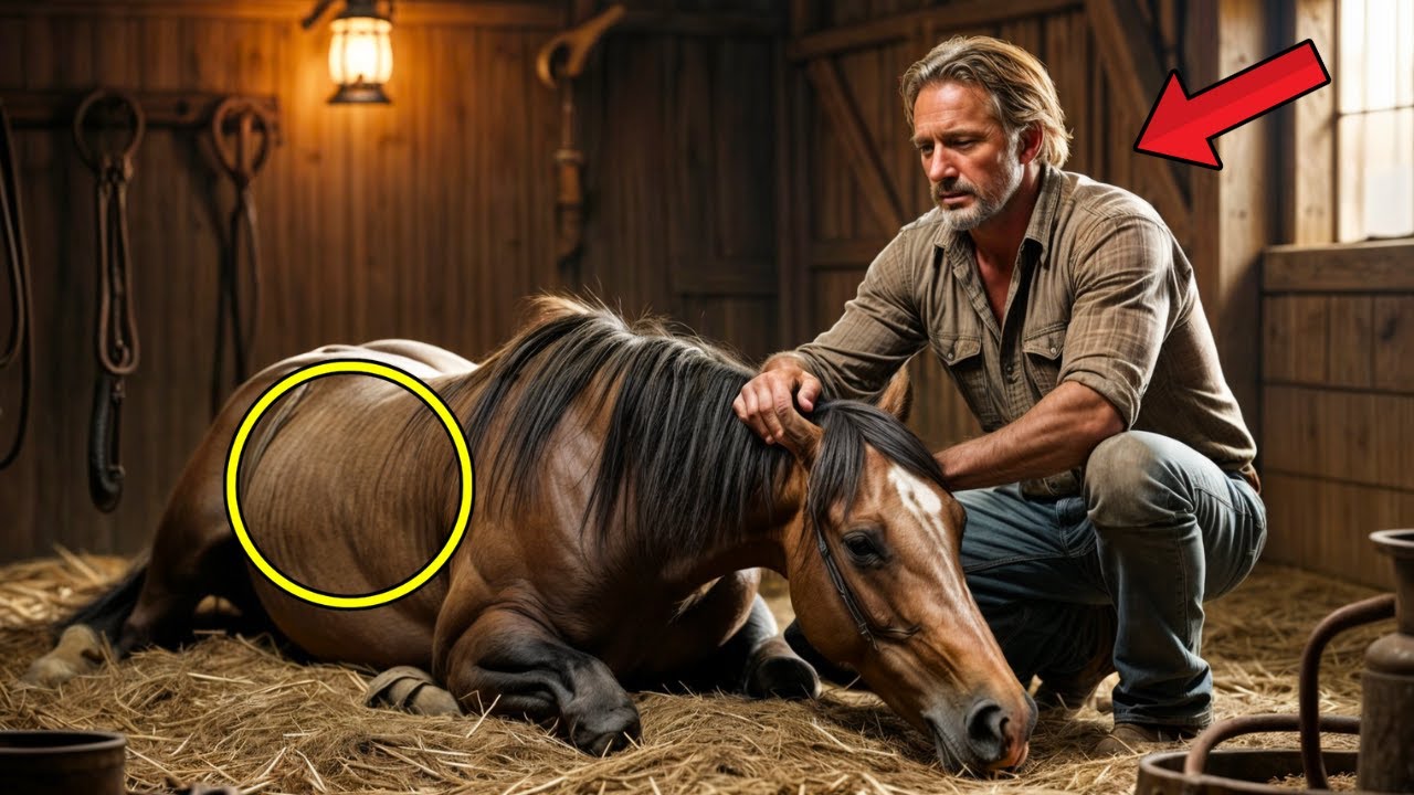 Everyone said the horse was beyond saving, but a man made an unexpected decision!