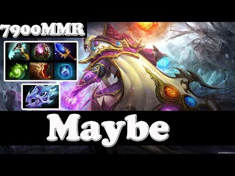 Maybe 7900 MMR Plays Invoker Vol 4 - Pub Match Gameplay - Dota 2