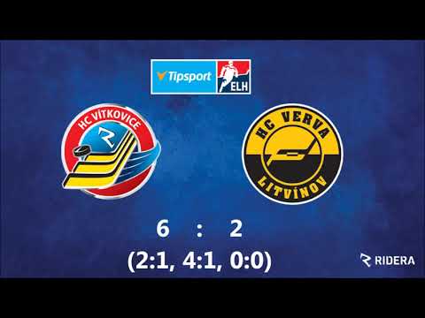 TELH 2020/2021: VÍTKOVICE - Litvínov, 27. kolo - SESTŘIH