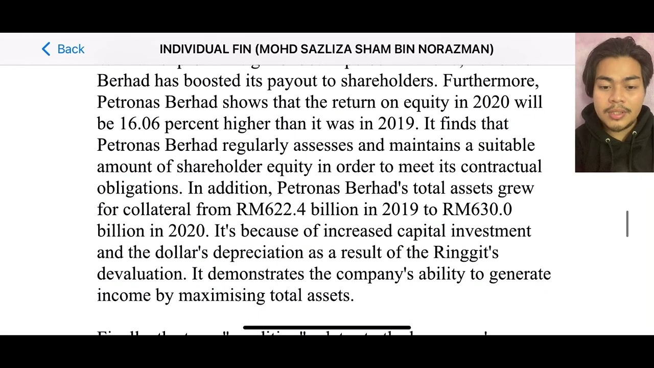 ASSIGNMENT INDIVIDUAL FIN(242)