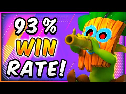 93% WIN RATE! NEW META GRAVEYARD DECK — Clash Royale