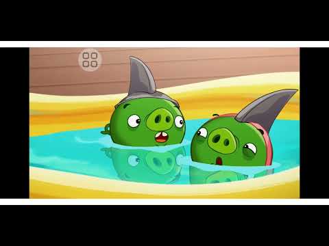 Angry birds toons: voiced over Piggies from the Deep