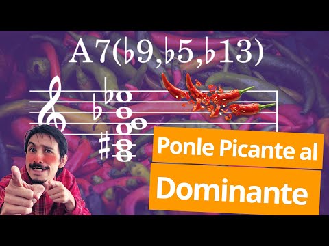 TENSIONES EN ACORDES DOMINANTES: 7(♭9), 7(♭13), 7(♭5,♯9), y más