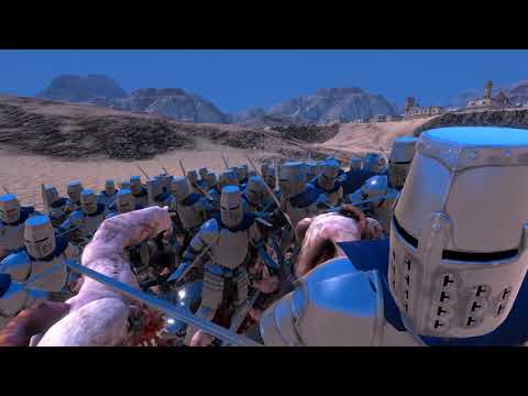 5000 Heavy Knight vs 3000 Parasite Zombie