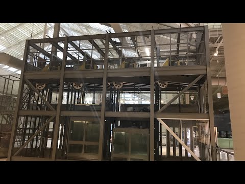 Scenic Montgomery Kone Traction Elevators (Bank 2) at Palisades Center Mall, West Nyack, NY