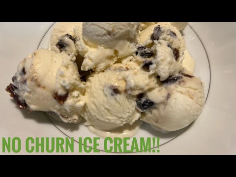 HOW TO MAKE RUM RAISIN ICE CREAM!