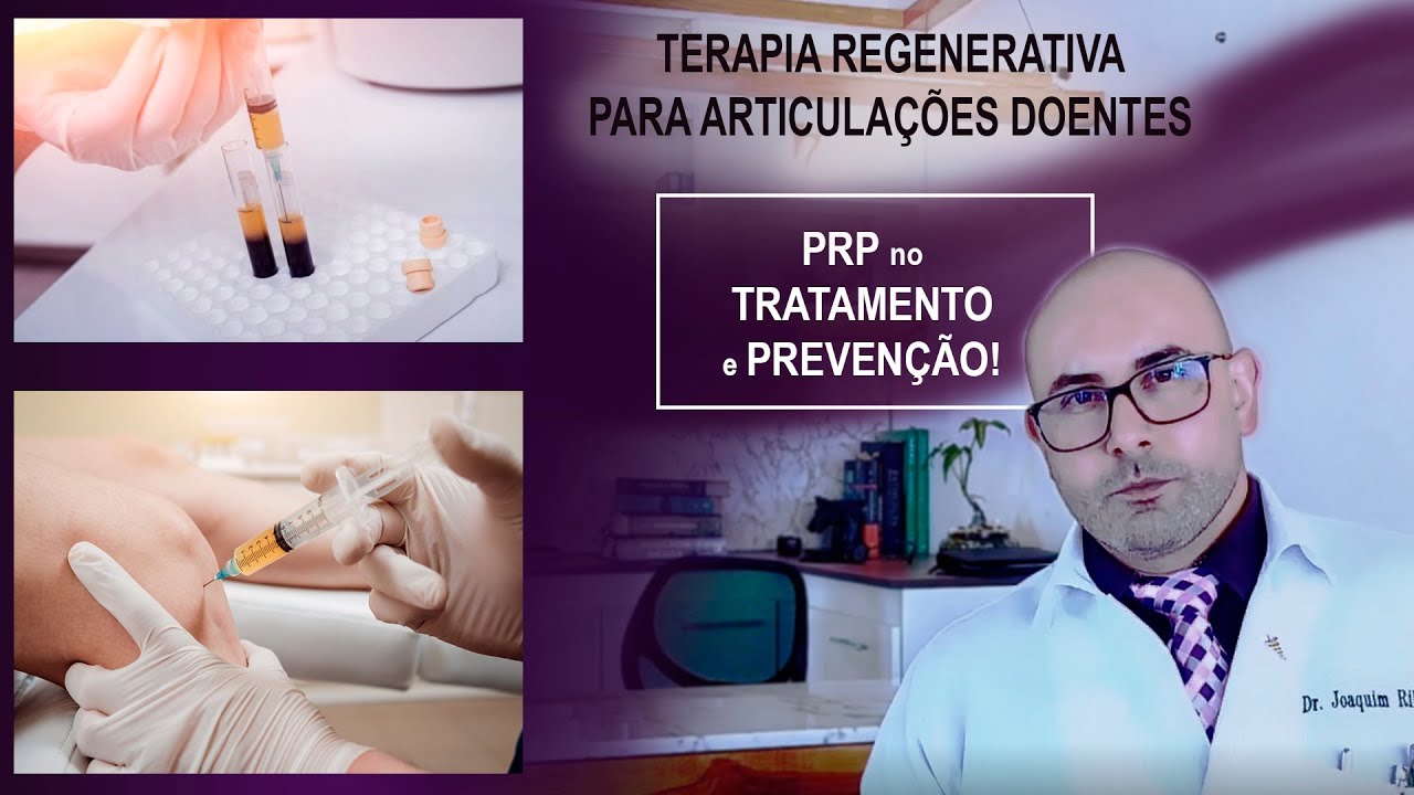 Tratamento regenerativo para ARTICULAÇÕES DOENTES - PRP - Como é feito o Plasma Rico em Plaquetas