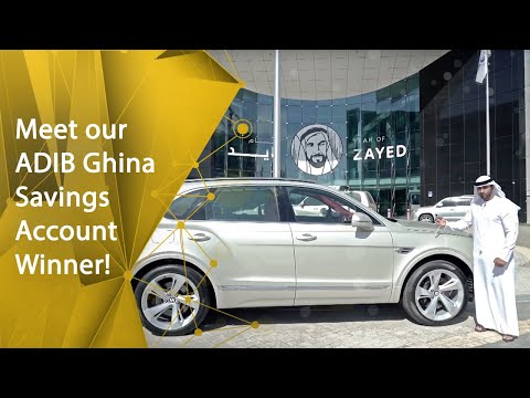 Meet our ADIB Ghina Savings account Winner!