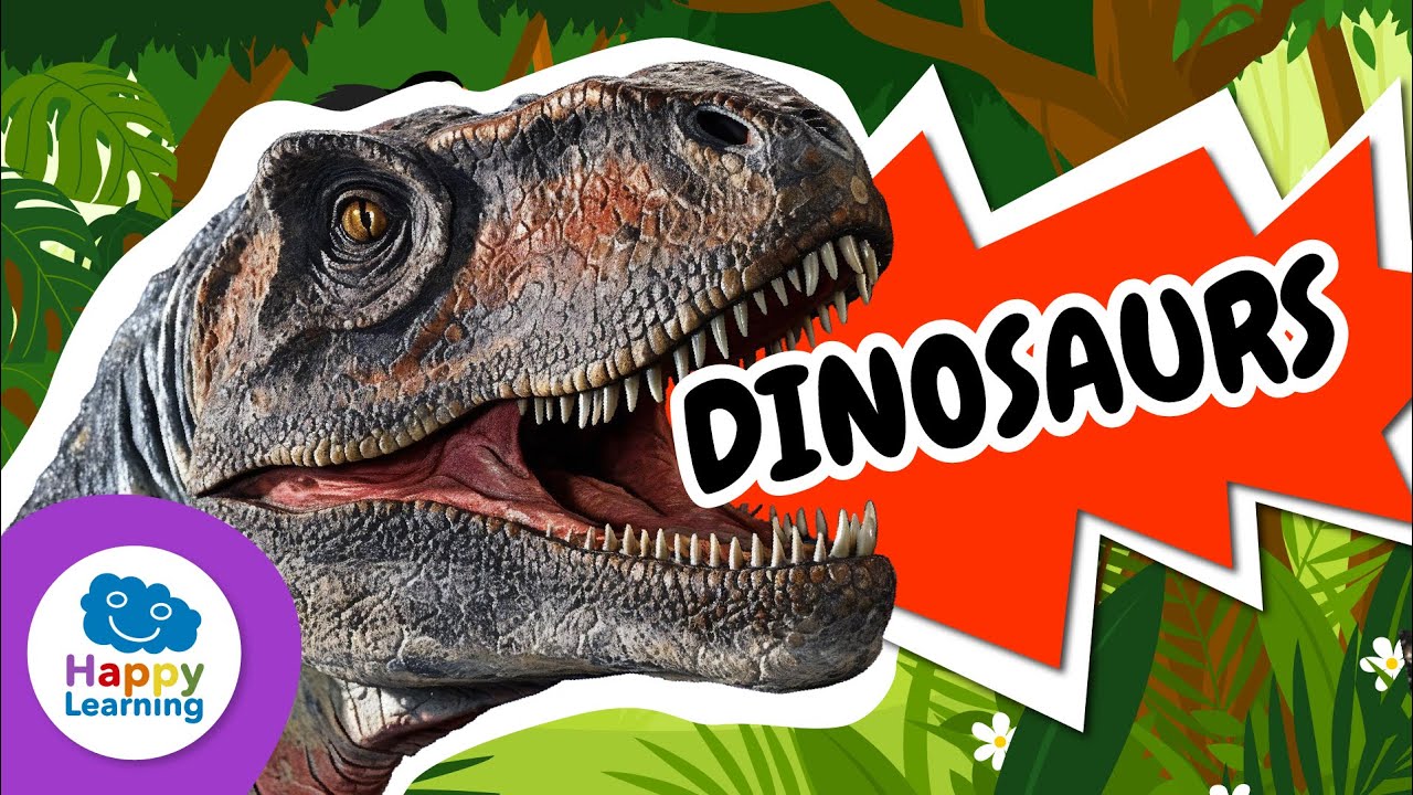 Discover how DINOSAURS lived | Educational Videos for Children | @HappyLearningENG