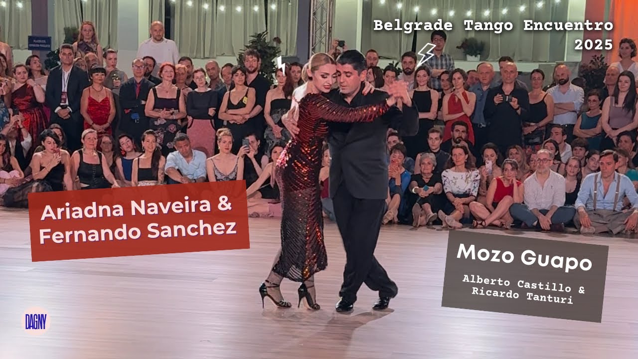 Video thumbnail for Ariadna Naveira & Fernando Sánchez tango to "Mozo Guapo" at the 2025 Belgrade Tango Encuentro.