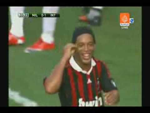 Ronaldinho and Funny Red Card