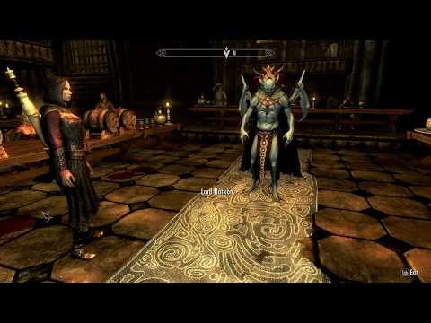 Skyrim SE Part 88 Dawnguard DLC Part 5 - Volkihar Keep - 60fps No Commentary First Time Playing