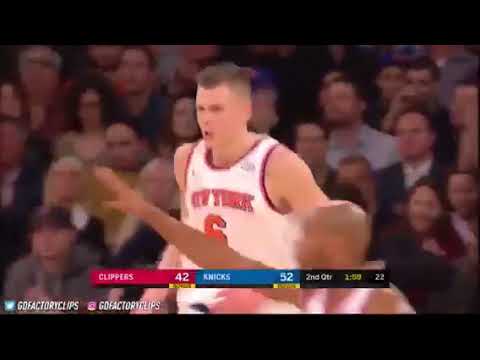 Kristaps Porzingis Full Highlights vs Clippers (2017.11.20) - 25 Pts, 7 Reb, 2 Blks