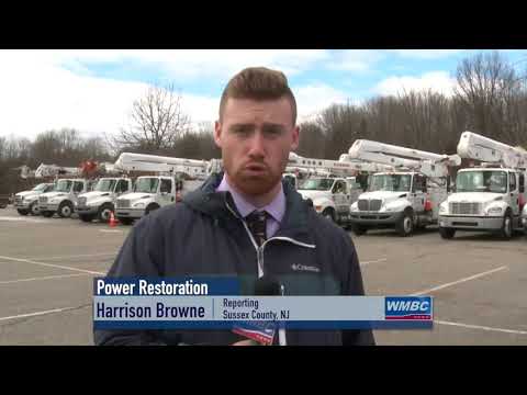 NJ Sussex Power Outages & Impending Storm
